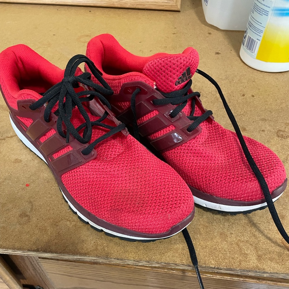 Men’s 11.5 Adidas Red Cloudfoam